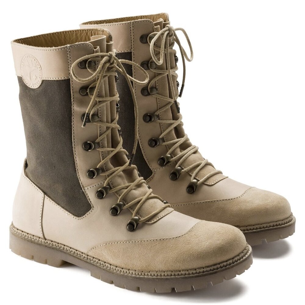 Birkenstock EVERETT Sand Suede Leather Boots NIB | 42 Regular